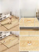 防水・滑り止め機能付きペット用マット【PVC製・お手入れ簡単・犬猫用】