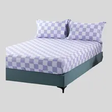 全棉 抗菌ベッドマット保護カバー【学生寮用・ベッドカバー単品】