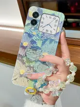 華為ノバフリップ用スマートフォンケース【折りたたみ式・油絵デザイン・フルカバー・衝撃吸収】