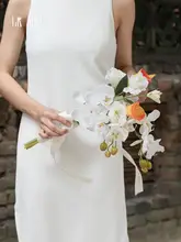 ブーケ 新婦 結婚 擬似花束 高級感