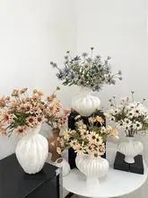 造花 ドライフラワー カモミール デージー シルク アースカラー ヴィンテージ インスタ映え リビング 寝室 インテリア