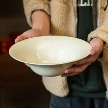 ボウル フルーツサラダ パスタ 洋食 ストローハット 厚手 クラシックデザイン
