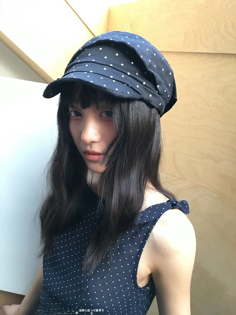 レトロなドット柄ハットで春を彩るには？おすすめの選び方とスタイリング法