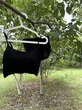 美しいシルエットを構築！桑蚕丝製の女性用無地半袖キャミソールブラ【薄型カップ・サポートデザイン】