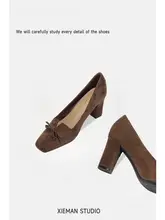 春秋用ブラウンスエードハイヒール【通勤・ポインテッドトゥ・シンプルデザイン】