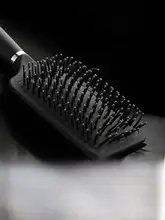 ヘアブラシ メンズ クッションブラシ 頭皮マッサージ ソフトエアクッション 髪通りスムーズ ふんわりスタイリング 携帯用