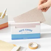 付箋 インデックスカード 単語カード スケジュールメモ おしゃれ インスタ映え 糊なし 文具