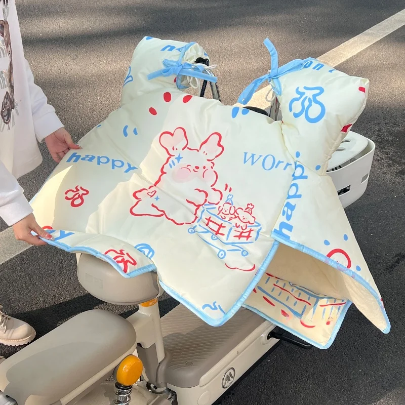 電動バイク用防風カバーDF0374：冬期の寒さ対策に最適な加厚タイプの実用性解析