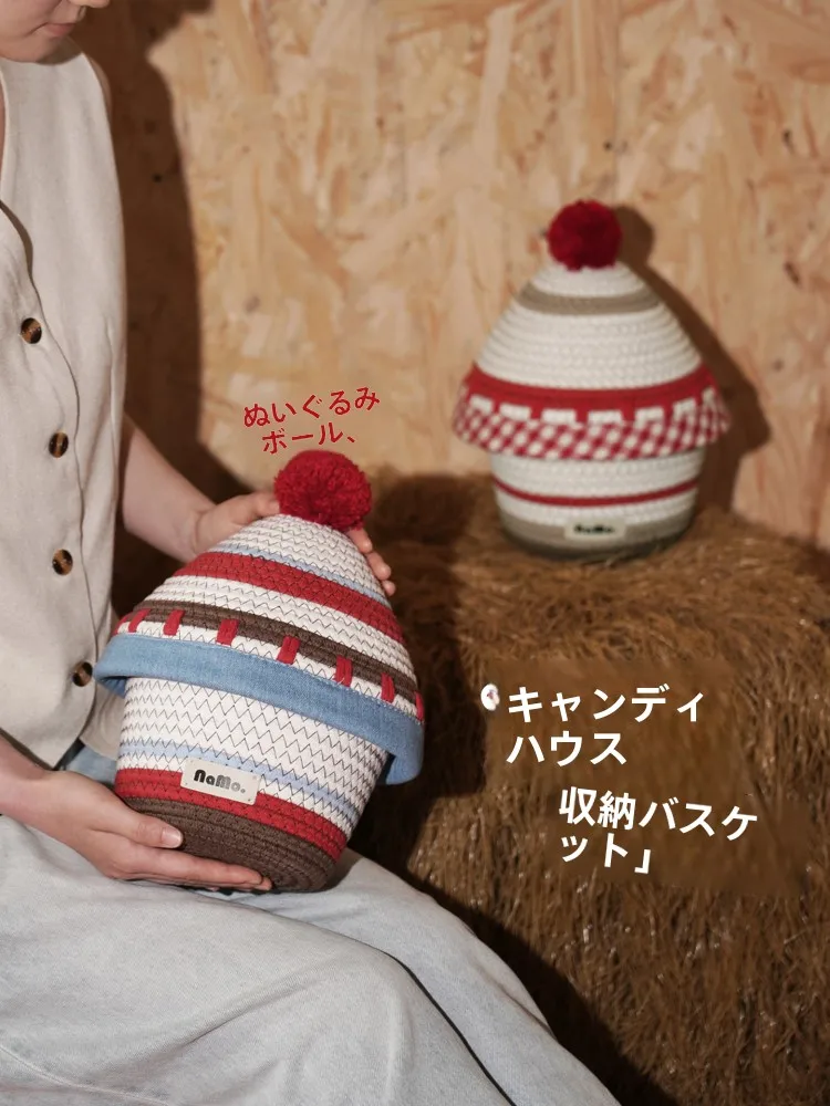 ハンドメイド編み収納バスケット：副業として販売しやすい小物整理  アイテムの実態と活用法