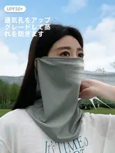 夏用 アイスタッチ 日焼け防止マスク【全顔保護・通気性・登山向け】