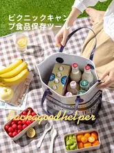保温保冷バッグ【大容量・アルミ箔製・アウトドア用・持ち運び便利】