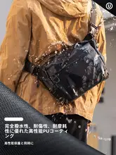 Ulanzi 防水と防傷機能を備えたカメラ用ショルダーバッグ【一眼レフカメラ・スマホ対応・デジタル機器収納】