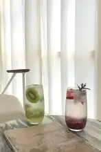 304不錆鋼製のクリエイティブな四角いヘッドロングハンドルコーヒースプーン【韓国風・アイススプーン】