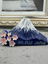 東京 富士山 フィギュア 冷蔵庫用マグネット【樹脂製・観光記念品・デコレーション】