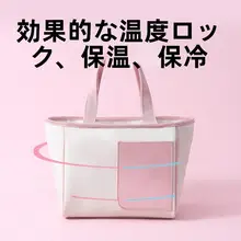 保温ランチバッグ【アルミ箔・厚手・通勤用・子供用】