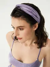 VALTOS レディース ビーチリゾート用 ヘアバンド【クロスデザイン・微光沢・デイリーユース】