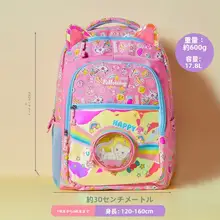 可愛いデザインの大容量バックパック【ユニコーン柄・猫モチーフ・軽量】