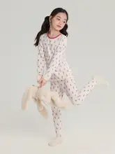 秋用 子供用快適なパジャマ【長袖・女の子・柔らかさ】（セットアップ対応）