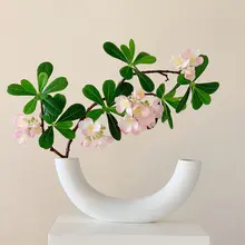 フェイクプランツ 水石榕花 リビング 装飾品 フェイクフラワー ナチュラル感