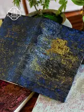 手帳カバー 布製 金糸ジャカード チャイナテイスト 幻想的 星砂 手帳 ノートカバー 日記帳
