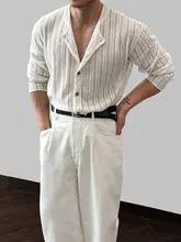 透かし編みデザインのクルーネックニットカーディガン【春夏用・薄手・ゆったりフィット・防晒対策】