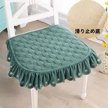 防滑底付きの高級クッションカバー【厚手・椅子・テーブル保護用】