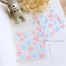 100個入り 愛心デザインギフトバッグ【透明・マット仕上げ・自己粘着式】