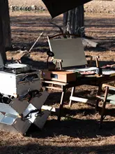 TNR 折りたたみ式多機能収納ボックス【アウトドア・キャンプ用品・アルミ合金製・オープンタイプ】