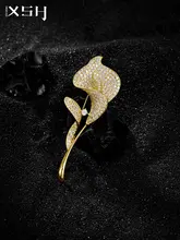 高級感あるパールデザインのブローチ【ファッションアクセサリー・スーツ用】