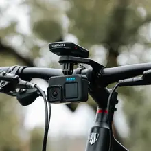 アルミ合金製 バイク用マウント【多機能・スポーツカメラ・懐中電灯対応】