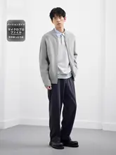 ミニタートルネックニットセーター【メンズ・カジュアル・通勤対応】