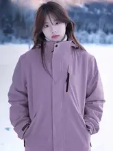 秋冬用防風防水ジャケット【女性用・三合一・取り外し可能・アウトドア用・カップル登山服】