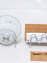 キッチン用多層鍋蓋スタンド【まな板収納ラック・調理器具用】
