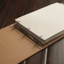 DIYアルバム・3穴リフィルバインダー【空白カード・手描き・学生用ノート】