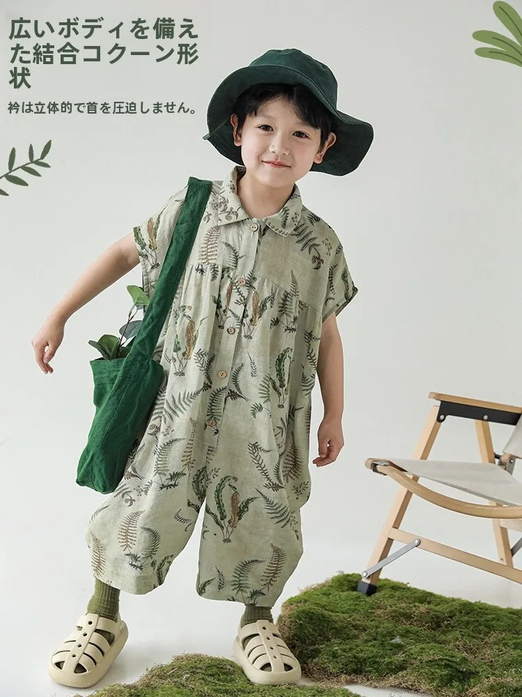 4歳の男の子に合う服のサイズは？デジタルプリントつなぎが解決するリアルな悩み