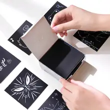 スクラッチペーパー 学生 DIY カード 知育 美術 カラフル 創造的