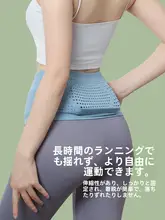 フィットネス用 高弾性透湿ウエストポーチ【男女兼用・軽量・ズレないデザイン】