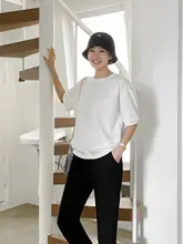 極上の柔らかさの丸首半袖Tシャツ【シンプルデザイン・フィット】（セットアップ対応）