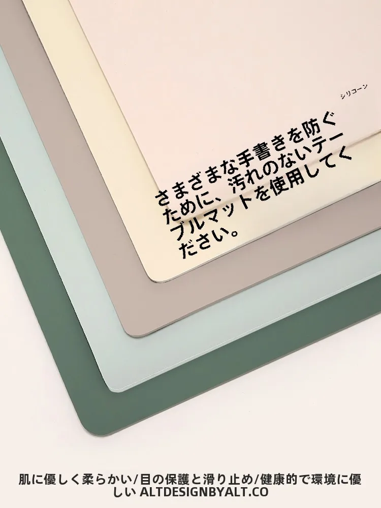 大きなピンクのマウスパッド：オフィスと学習机でのキーボード保護と防滑性能の実証