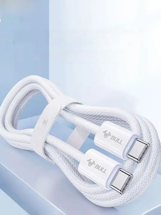 BULL iPhone用ダブルType-Cデータケーブル【PD急速充電・車載タイプ】（セットアップ対応）