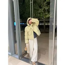 ストライプ柄ワイドレッグパンツ
