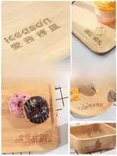 木製長方形トレイ【家庭用・茶盤・ケーキ・パン・フルーツ用】