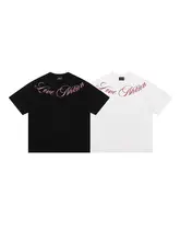 夏用ヒップホップ柄プリント半袖Tシャツ【コットン・BFルーズフィット】