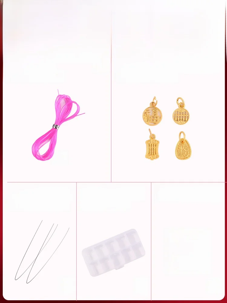 9A天然ストロベリークォーツパーツはDIYアクセサリー制作に最適な高品質素材である