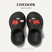 穴あきビーチサンダル レディース 厚底 かさ上げ 滑りにくい 着回し アウトドア 「chedoir」