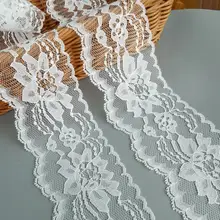 幅広のレース飾り麻紐【手編み・DIY素材・刺繍用】