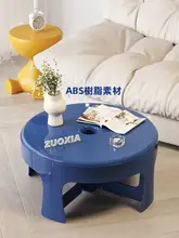 北欧スタイルのリビングソファと円形テーブルの組み合わせ【モダンデザイン・シンプル・小型】（セットアップ対応）