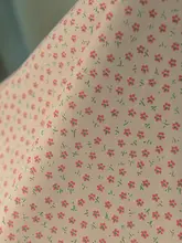 防水素材の小花柄生地【自作用・夏用・登山ウェアに最適】