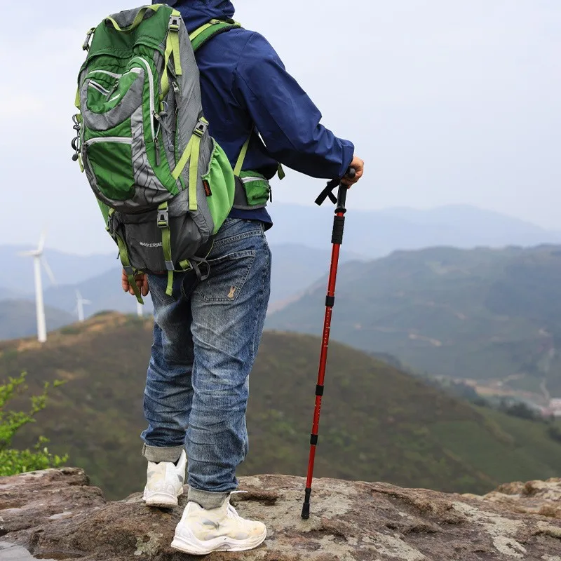 キャンプ道具を節約調達｜実際に使ってみた結果　超軽量折りたたみ登山杖の実用性徹底解説