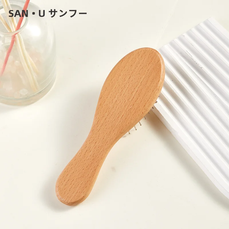 桜材製マッサージブラシ：木製クッションブラシの使い方と効果